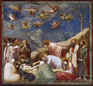 Giotto Lamentación sobre Cristo muerto