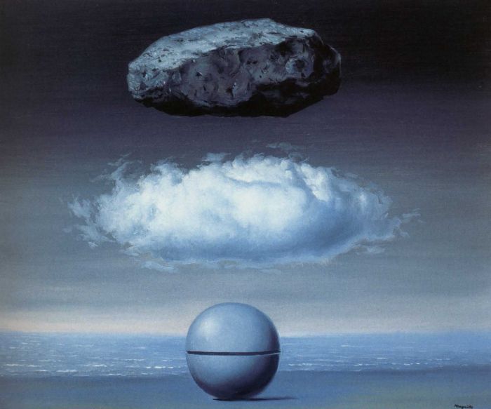 René Magritte Exposición de su obra en el Museo Thyssen Bornemisza de Madrid Parte Los